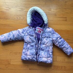 Snozu Purple and Pink Puffer Jacket